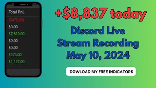 Watch as I make $8837 Profit in the Discord Live Stream Today