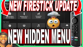 NEW FIRESTICK HIDDEN MENU FIXED EVERYTHING | DID YOU GET IT?