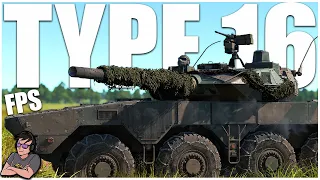 The Type 74's Wheeled Replacement - Type 16 FPS - War Thunder