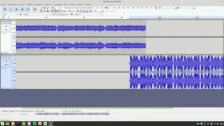 Audacity: Ένωση και μίξη κομματιών