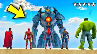 AVENGERS ARMY Vs TERMINATOR GOD ARMY in GTA 5!!!! MALAYALAM