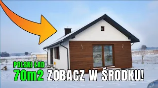 Polski ład 70m2 prezentacja domu! Dom 70m2 bez pozwolenia.