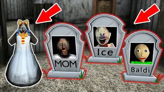 Granny vs R.I.P. vs Baldi vs Ice Scream - funny horror school animation (101-120 series in a row)