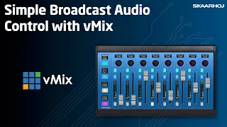 Broadcast Audio Control with vMix