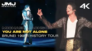 『𝟜𝕂』Michael Jackson - You Are Not Alone, Live Brunei 1996 | HIStory Tour