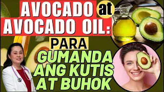 Avocado at Avocado Oil: Para Gumanda ang Kutis at Buhok. By Doc Liza Ong