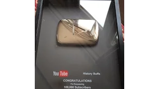 History Buffs Silver Play Button!!!