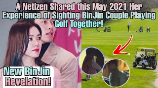 A Netizen Shared Her Experience of Sighting BinJin Playing Golf Together!