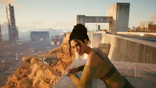 Cyberpunk 2077 - BEST ENDING - Panam Romance, Leave Night City with the Nomads, V becomes Aldecaldo