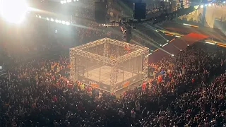 “Jungle Boy” Jack Perry Jumps Off The Top Of The Cage - AEW Full Gear - 2022-11-19