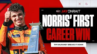 What did Lando Norris prove with this win?