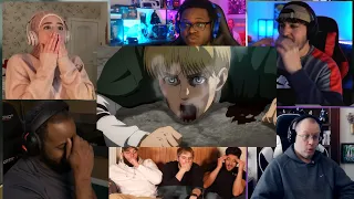 SOMEONE HAS TO DO THIS. CONNY KILLS HIS FRIENDS. ATTACK ON TITAN SEASON 4 EPISODE 26 REACTION MASHUP