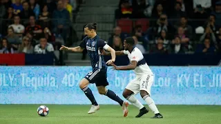 GOAL: Zlatan Ibrahimovic finds the back of the net against Vancouver Whitecaps FC