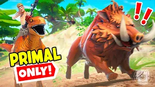 BECOMING A CAVEMAN IN FORTNITE?! (Fortnite Challenge)