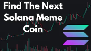 How To Find The Next 100x Solana Meme Coin | Gambling With Autism