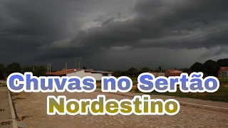 Chuvas no Sertão Nordestino! veja as cidades.