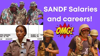 SANDF Salaries  and Careers I Average Monthly Saries in South Africa