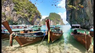 Krabi Islands | Koh Poda | Koh Lao Lading | Cave Railay Beach Thailand | Tajlandia 2020 | GoPro