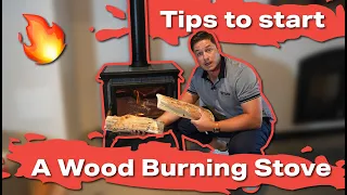 How to start a wood Stove without it smoking? (My tips and Tricks)