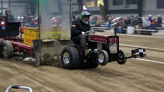 2023 Garden Tractor Pulling! Hilliard Winter Championship Pull! Pro Stock Heat 1. Springfield, OH