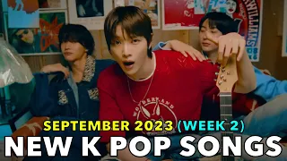 NEW K POP SONGS (SEPTEMBER 2023 - WEEK 2) [4K]