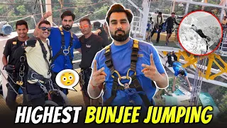 HIGHEST BUNJEE JUMPING | CHIKU MALIK VLOGS