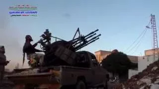 شام ريف حماة مضادات طيران الثوار تستهدف الطيران الحربي الروسي 3 11 2015
