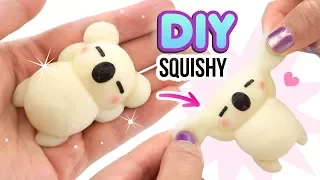 DIY SQUISHY KOALA!! Make VIRAL Silicone Squishies from Scratch! Hitohada Gel Tutorial