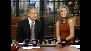 Kelly Ripa 1st Co-Host Tryout Episode With Regis - Live With Regis - November 1, 2000