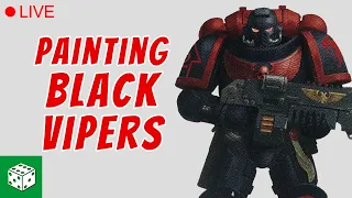 Painting Black Vipers Live Stream