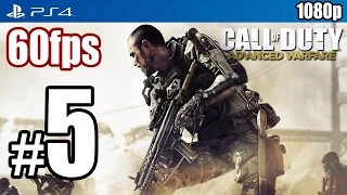 Call of Duty Advanced Warfare (PS4) Walkthrough PART 5 60fps [1080p] Lets Play TRUE-HD QUALITY