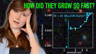 JWST has found MASSIVE galaxies in the early Universe which we can't explain