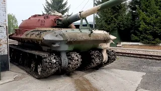 Об.279 - перегон в процессе реставрации.  Ob.279 on move while under restoration Kubinka