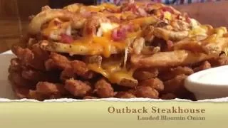 Outback Steakhouse's LOADED BLOOMIN' ONION on Let's Get Greedy! Food Review #108