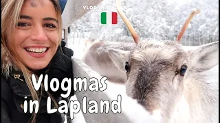 [sub] Vlogmas in Lapland | Santa Claus village, Reindeer farm, birthday in Helsinki 🎅 🎄🎂