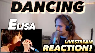Elisa - Dancing (ft Andrea Bocelli) LIVESTREAM REACTION!