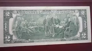 ЛЕГЕНДАРНАЯ БАНКНОТА (Legendary banknote bringing money) - 2 доллара США!