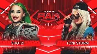 WWE 2K22 Universe - RAW - Shotzi vs Toni Storm