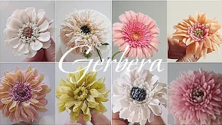 How to make flower 앙금플라워 거베라 꽃짜기 모음 Gerbera flower piping techniques collection