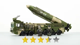 LEGO MILITARY: DF21D-ANTI-SHIP BALLISTIC MISSILE BRICK SET UNBOX & BUILD | UNOFFICIAL LEGO