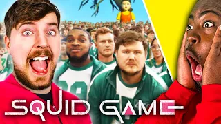 THIS WAS INSANE!!!!! - "$456,000 Squid Game In Real Life" (REACTION)