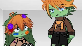 Insane!Mikey meets Asylum!Mikey||meme||gacha club||{tmnt Mikey's AU's}