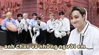 [Stray Kids funny moments] anh Chan và những người em cute