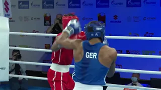 Favier Castro Darian (CUB) vs Dwomoh Franklyn (GER) 64kg  AIBA Youth World Boxing Championships 2021