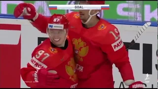Россия   Чехия 2 2  Обзор Матча ЧМ Russia vs Czech Republic Highlights  & Goals 2019