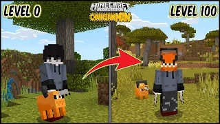 NAGING SI CHAINSAWMAN AKO KASAMA SI POCHITA | Minecraft PE