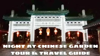 Night At Chinese Garden At Luneta Rizal Park | Tour | Travel Guide