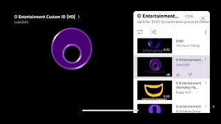 Every variation of the O entertainment logo