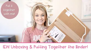 IEW Structure & Style | Unbox & Put the Binder Together with Me | Homeschool Curriculum | Homeschool