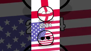 SFNBW - England vs United States! #countryballs #short #shorts #worldcup #england #usa